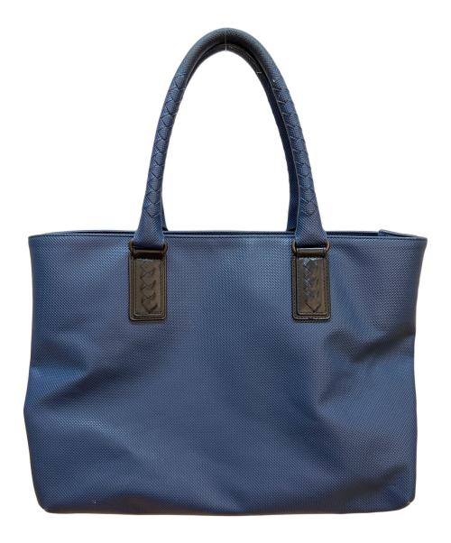 BOTTEGA VENETA（ボッテガベネタ）BOTTEGA VENETA (ボッテガベネタ) トートバッグ ネイビーの古着・服飾アイテム