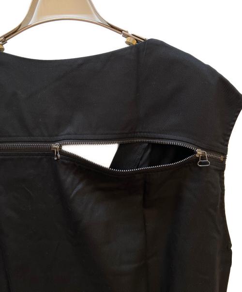 DIESEL（ディーゼル）DIESEL (ディーゼル) ノースリーブ・キャミソールワンピース ブラック サイズ:XLの古着・服飾アイテム