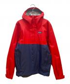 Patagoniaパタゴニア）の古着「ナイロンジャケット」｜ネイビー×レッド
