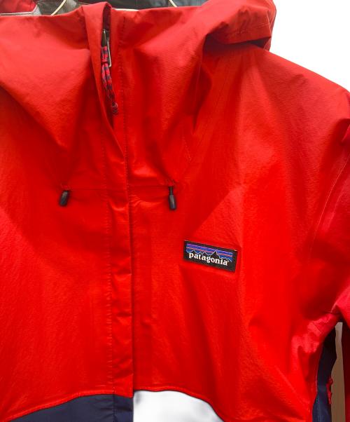 Patagonia（パタゴニア）Patagonia (パタゴニア) ナイロンジャケット ネイビー×レッド サイズ:XSの古着・服飾アイテム