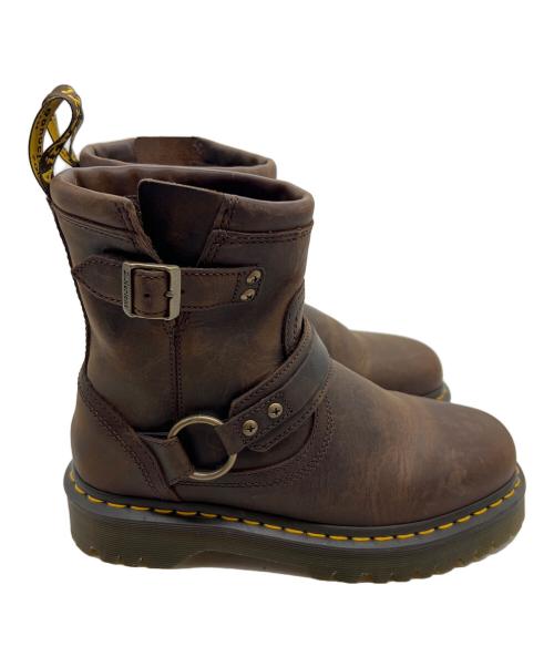 Dr.Martens（ドクターマーチン）Dr.Martens (ドクターマーチン) ブーツ/ANISTONE HARNESS ブラウン サイズ:Uk6の古着・服飾アイテム