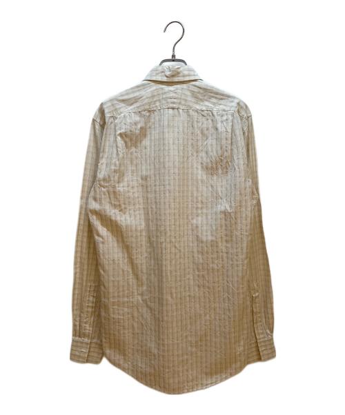 HERMES（エルメス）HERMES (エルメス) 長袖シャツ ベージュ サイズ:38の古着・服飾アイテム