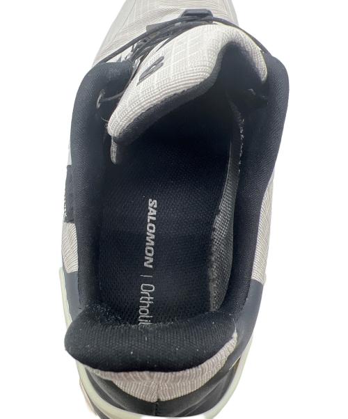 SALOMON（サロモン）SALOMON (サロモン) スーパークロス4 ゴアテックス LUNROC ベージュ×ブラック サイズ:25.5cmの古着・服飾アイテム