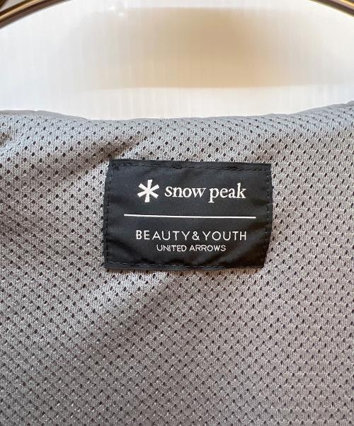 Snow peak（スノーピーク）Snow peak (スノーピーク) BEAUTY&YOUTH (ビューティーアンドユース) ジャケット グレー サイズ:Mの古着・服飾アイテム