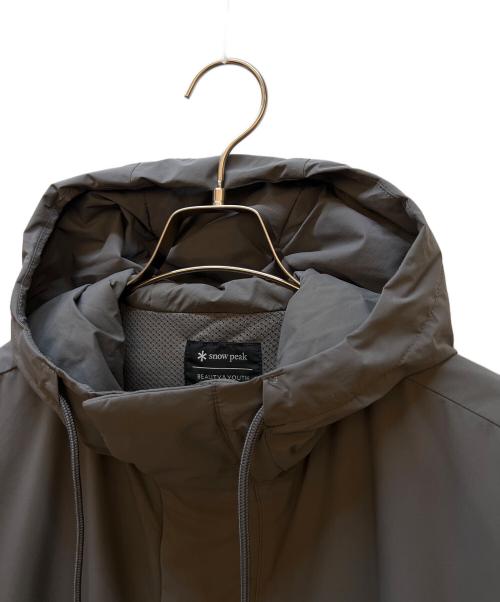 Snow peak（スノーピーク）Snow peak (スノーピーク) BEAUTY&YOUTH (ビューティーアンドユース) ジャケット グレー サイズ:Mの古着・服飾アイテム