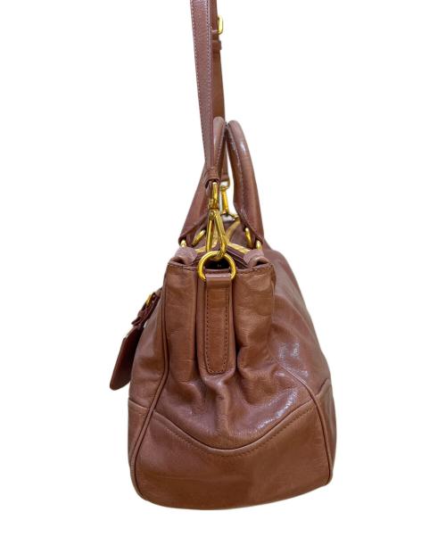 PRADA（プラダ）PRADA (プラダ) 2WAYバッグ ピンクの古着・服飾アイテム