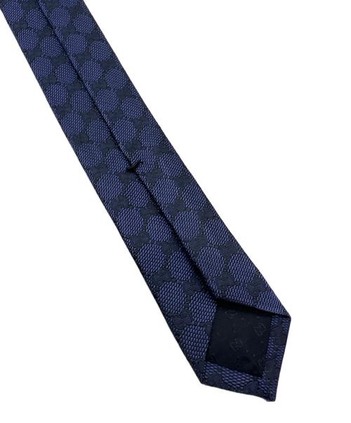 GUCCI（グッチ）GUCCI (グッチ) ネクタイ パープル サイズ:全長173cm 未使用品の古着・服飾アイテム