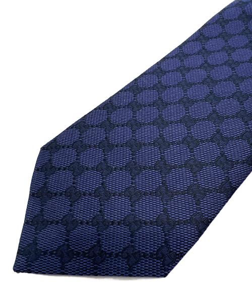 GUCCI（グッチ）GUCCI (グッチ) ネクタイ パープル サイズ:全長173cm 未使用品の古着・服飾アイテム