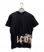 DSQUARED2ディースクエアード）の古着「半袖カットソー」｜ブラック