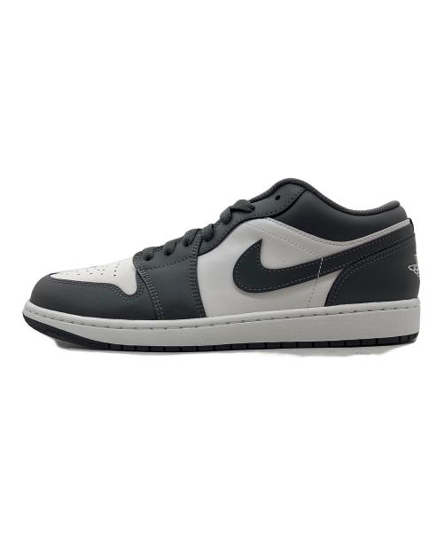 NIKE（ナイキ）NIKE (ナイキ) ローカットスニーカー/NIKE AIR JORDAN 1 LOW iron grey/summit wht 553558-044 グレー サイズ:28.5cmの古着・服飾アイテム