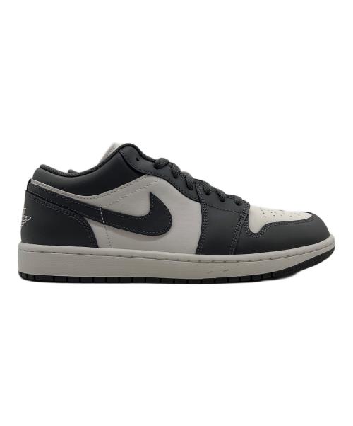 NIKE（ナイキ）NIKE (ナイキ) ローカットスニーカー/NIKE AIR JORDAN 1 LOW iron grey/summit wht 553558-044 グレー サイズ:28.5cmの古着・服飾アイテム