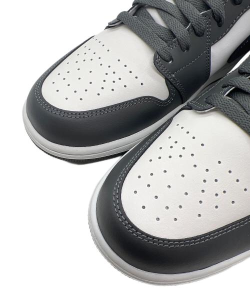 NIKE（ナイキ）NIKE (ナイキ) ローカットスニーカー/NIKE AIR JORDAN 1 LOW iron grey/summit wht 553558-044 グレー サイズ:28.5cmの古着・服飾アイテム