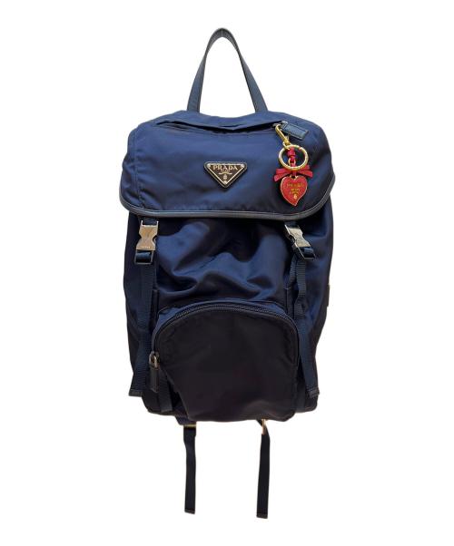 PRADA（プラダ）PRADA (プラダ) リュック ネイビーの古着・服飾アイテム