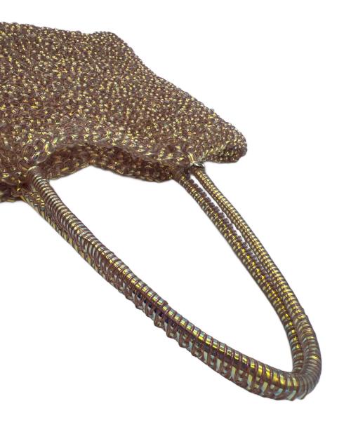 ANTEPRIMA（アンテプリマ）ANTEPRIMA (アンテプリマ) 編込みバッグ ピンクの古着・服飾アイテム