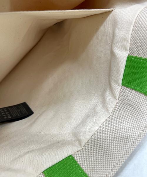 STELLA McCARTNEY（ステラマッカートニー）STELLA McCARTNEY (ステラマッカートニー) 2WAYバッグ ベージュ×グリーン 未使用品の古着・服飾アイテム