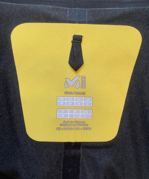 MILLET（ミレー）MILLET (ミレー) ウォームストレッチジャケット イエロー サイズ:Lの古着・服飾アイテム