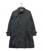 BURBERRY BLACK LABELバーバリーブラックレーベル）の古着「ステンカラーコート」｜ブラック