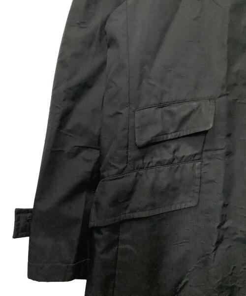 BURBERRY BLACK LABEL（バーバリーブラックレーベル）BURBERRY BLACK LABEL (バーバリーブラックレーベル) ステンカラーコート ブラック サイズ:Lの古着・服飾アイテム