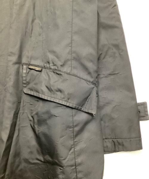 BURBERRY BLACK LABEL（バーバリーブラックレーベル）BURBERRY BLACK LABEL (バーバリーブラックレーベル) ステンカラーコート ブラック サイズ:Lの古着・服飾アイテム