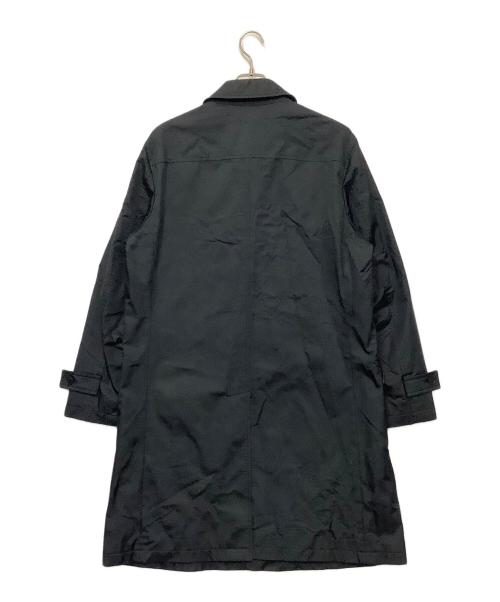 BURBERRY BLACK LABEL（バーバリーブラックレーベル）BURBERRY BLACK LABEL (バーバリーブラックレーベル) ステンカラーコート ブラック サイズ:Lの古着・服飾アイテム