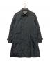 BURBERRY BLACK LABEL（バーバリーブラックレーベル）の古着「ステンカラーコート」｜ブラック