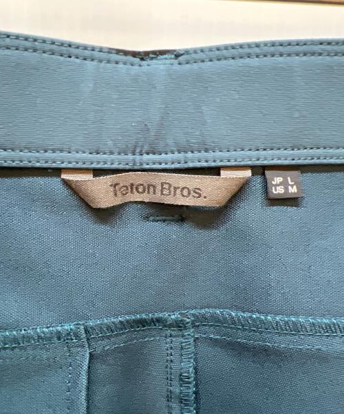 Teton Bros（ティートンブロス）Teton Bros (ティートンブロス) クラッグパンツ グリーン サイズ:Lの古着・服飾アイテム