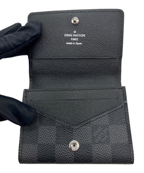LOUIS VUITTON（ルイ ヴィトン）LOUIS VUITTON (ルイ ヴィトン) カードケース ブラックの古着・服飾アイテム