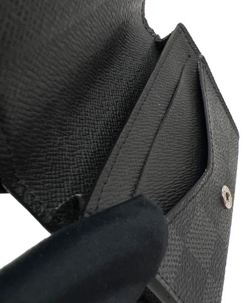 LOUIS VUITTON（ルイ ヴィトン）LOUIS VUITTON (ルイ ヴィトン) カードケース ブラックの古着・服飾アイテム