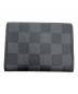 LOUIS VUITTON (ルイ ヴィトン) カードケース ブラック：30000円
