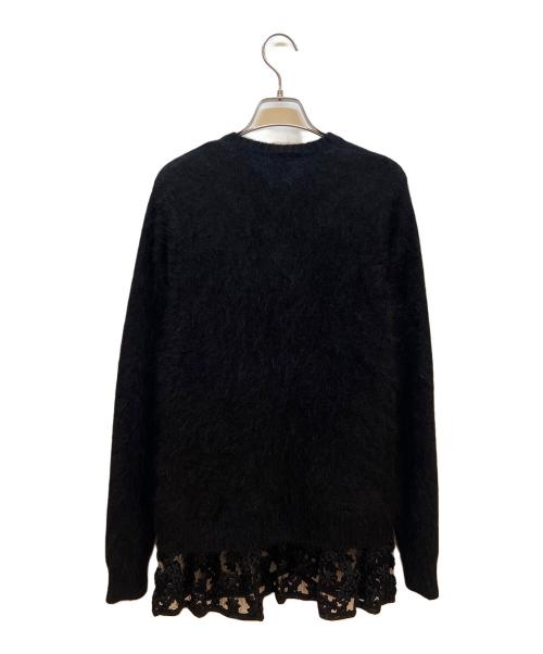 noir kei ninomiya（ノワール ケイ ニノミヤ）noir kei ninomiya (ノワール ケイ ニノミヤ) ニットカーディガン ブラック サイズ:Sの古着・服飾アイテム