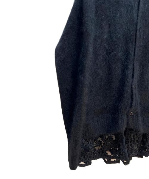 noir kei ninomiya（ノワール ケイ ニノミヤ）noir kei ninomiya (ノワール ケイ ニノミヤ) ニットカーディガン ブラック サイズ:Sの古着・服飾アイテム