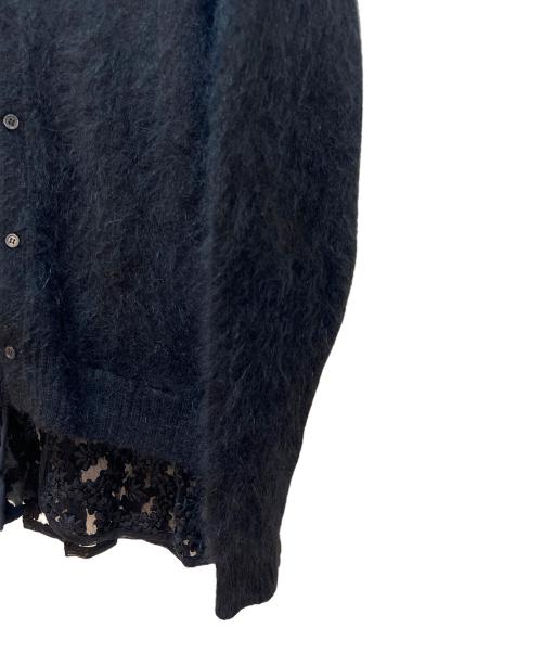 noir kei ninomiya（ノワール ケイ ニノミヤ）noir kei ninomiya (ノワール ケイ ニノミヤ) ニットカーディガン ブラック サイズ:Sの古着・服飾アイテム