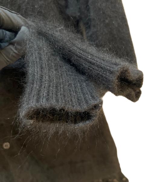 noir kei ninomiya（ノワール ケイ ニノミヤ）noir kei ninomiya (ノワール ケイ ニノミヤ) ニットカーディガン ブラック サイズ:Sの古着・服飾アイテム