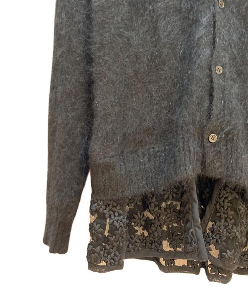 noir kei ninomiya（ノワール ケイ ニノミヤ）noir kei ninomiya (ノワール ケイ ニノミヤ) ニットカーディガン ブラック サイズ:Sの古着・服飾アイテム