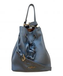 FURLA（フルラ）の古着「ショルダーバッグ」｜ブルー