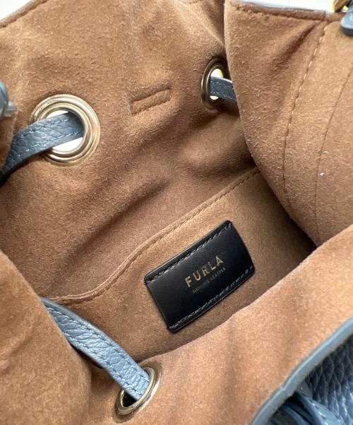 FURLA（フルラ）FURLA (フルラ) ショルダーバッグ ブルーの古着・服飾アイテム