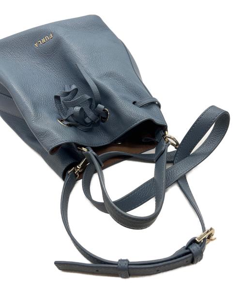 FURLA（フルラ）FURLA (フルラ) ショルダーバッグ ブルーの古着・服飾アイテム