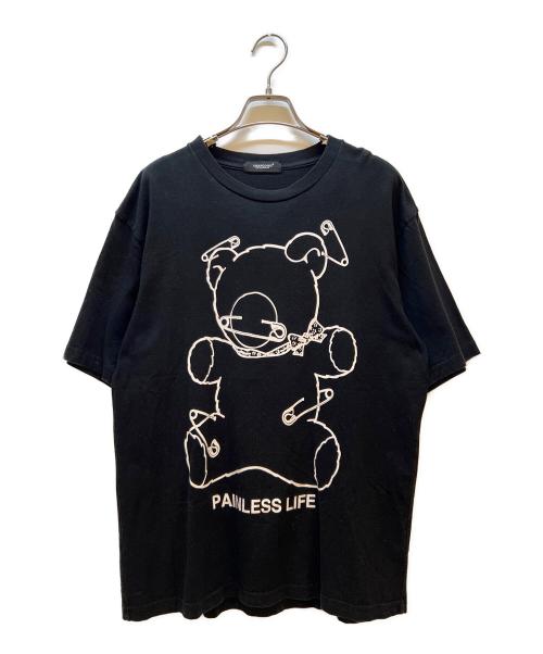 UNDERCOVER（アンダーカバー）UNDERCOVER (アンダーカバー) プリントTシャツ ブラック サイズ:2の古着・服飾アイテム
