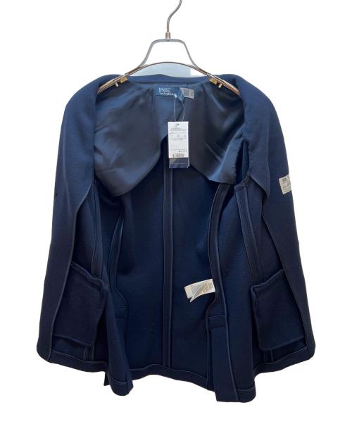 POLO RALPH LAUREN（ポロ・ラルフローレン）POLO RALPH LAUREN (ポロ・ラルフローレン) ニットダブルジャケット ネイビー サイズ:4 未使用品の古着・服飾アイテム