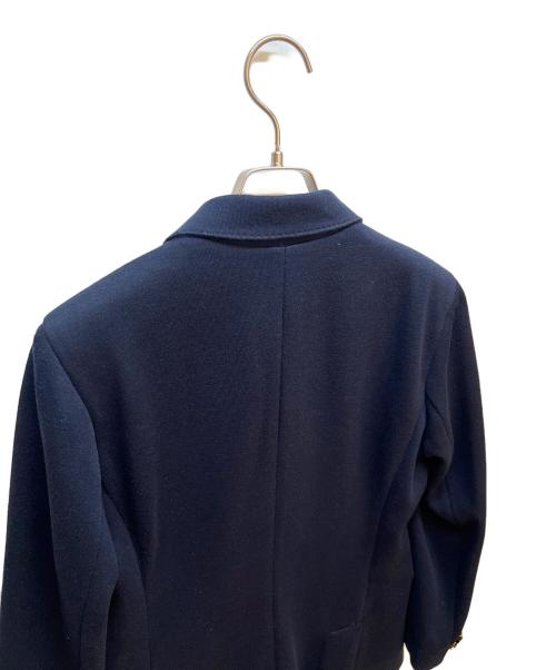POLO RALPH LAUREN（ポロ・ラルフローレン）POLO RALPH LAUREN (ポロ・ラルフローレン) ニットダブルジャケット ネイビー サイズ:4 未使用品の古着・服飾アイテム