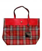 BURBERRY LONDONバーバリーロンドン）の古着「ハンドバッグ」｜レッド