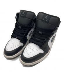NIKE（ナイキ）の古着「Nike Air Jordan 1 Mid "Black/White/Iron Grey"」｜ブラック