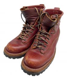 WHITE'S BOOTS（ホワイツブーツ）の古着「ブーツ/スモークジャンパー」｜ワインレッド