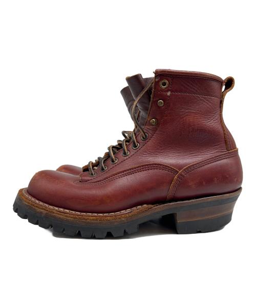 WHITE'S BOOTS（ホワイツブーツ）WHITE'S BOOTS (ホワイツブーツ) ブーツ/スモークジャンパー ワインレッド サイズ:7 1/2 Eの古着・服飾アイテム