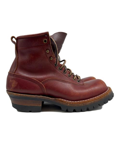 WHITE'S BOOTS（ホワイツブーツ）WHITE'S BOOTS (ホワイツブーツ) ブーツ/スモークジャンパー ワインレッド サイズ:7 1/2 Eの古着・服飾アイテム
