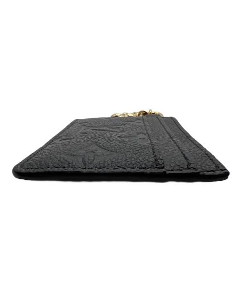 LOUIS VUITTON（ルイ ヴィトン）LOUIS VUITTON (ルイ ヴィトン) カードケース/カードケース ポルト カルト・LV チャーム ブラックの古着・服飾アイテム
