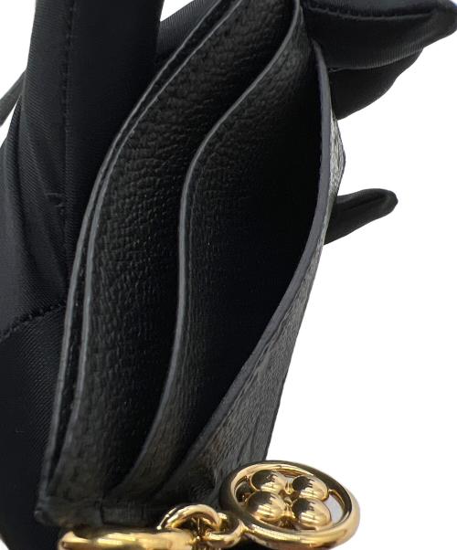 LOUIS VUITTON（ルイ ヴィトン）LOUIS VUITTON (ルイ ヴィトン) カードケース/カードケース ポルト カルト・LV チャーム ブラックの古着・服飾アイテム
