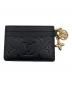 LOUIS VUITTON (ルイ ヴィトン) カードケース/カードケース ポルト カルト・LV チャーム ブラック：55000円