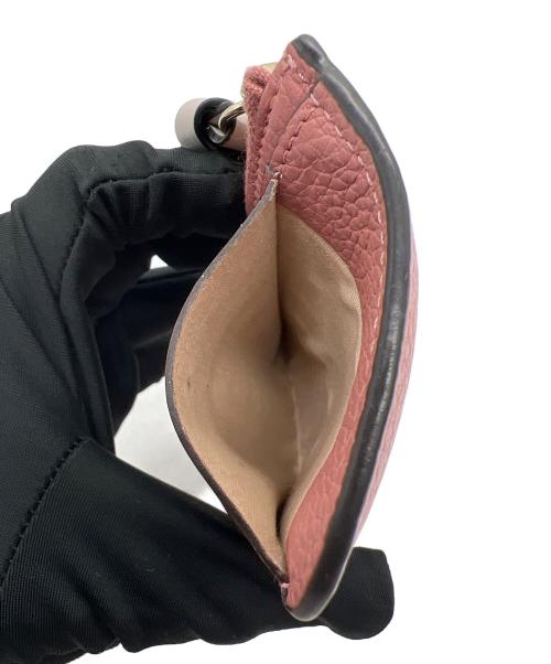 Chloe（クロエ）Chloe (クロエ) カードケース ピンクの古着・服飾アイテム