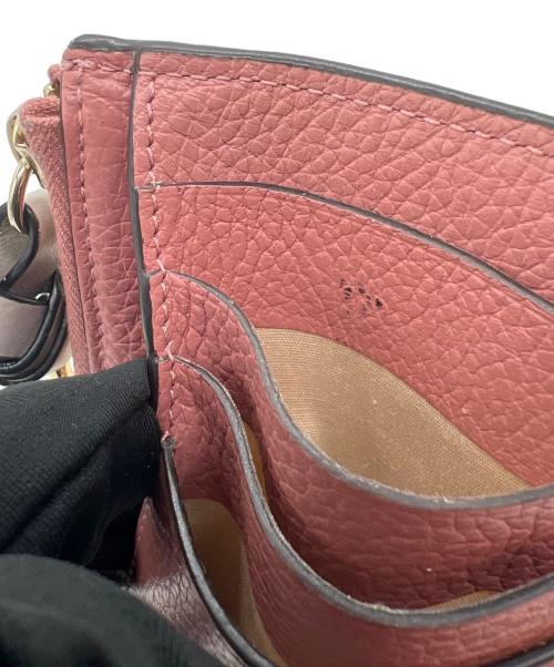 Chloe（クロエ）Chloe (クロエ) カードケース ピンクの古着・服飾アイテム